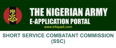 nigerian army short service application